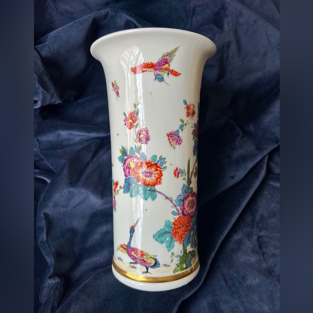 Collectible Vintage Lenox Porcelain “Saxony” Smithsonian Vase